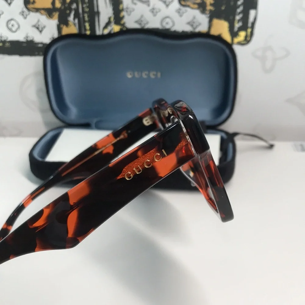 ✨ Brand New Gucci GG0962S 012 Sunglasses – Black with Grey Lenses ✨